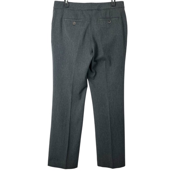 Talbots Signature Boot Grey Career Trousers Size 8 - Picture 2 of 15